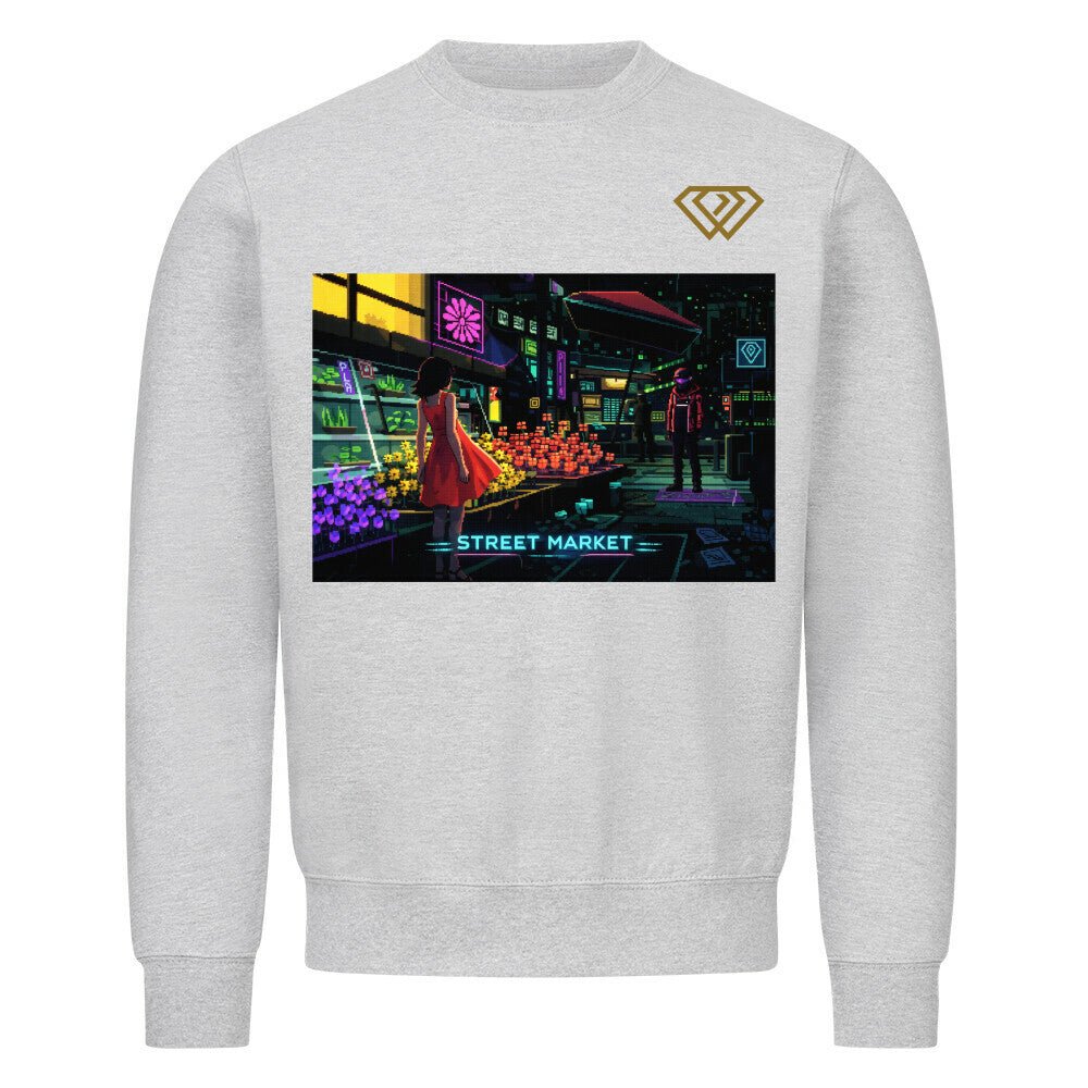 Streetwear Sweatshirt Unisex – STREET MARKET (HD01) - Hustler Design