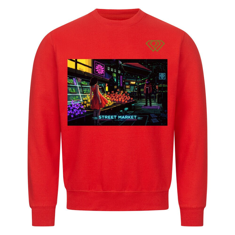 Streetwear Sweatshirt Unisex – STREET MARKET (HD01) - Hustler Design