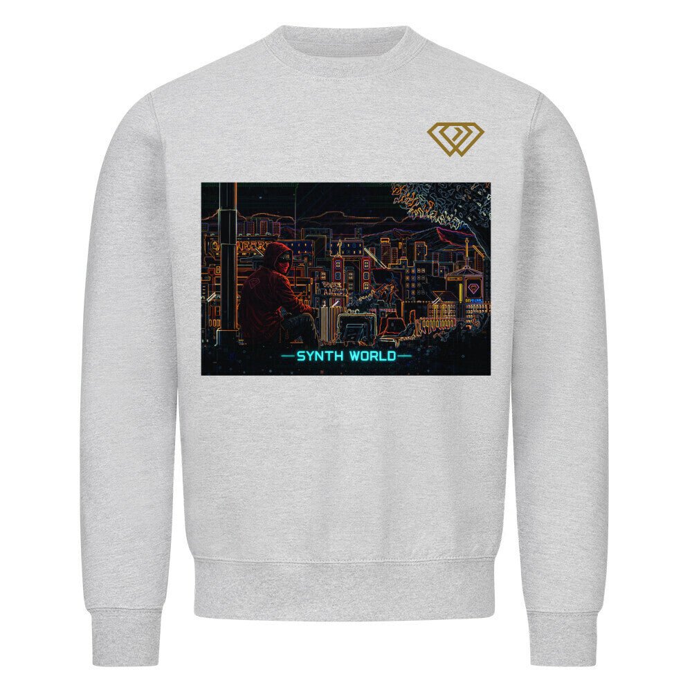 Streetwear Sweatshirt Unisex – SYNTH WORLD (HD01) - Hustler Design