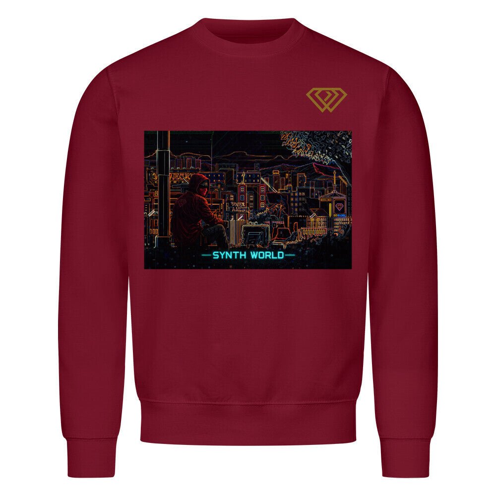 Streetwear Sweatshirt Unisex – SYNTH WORLD (HD01) - Hustler Design
