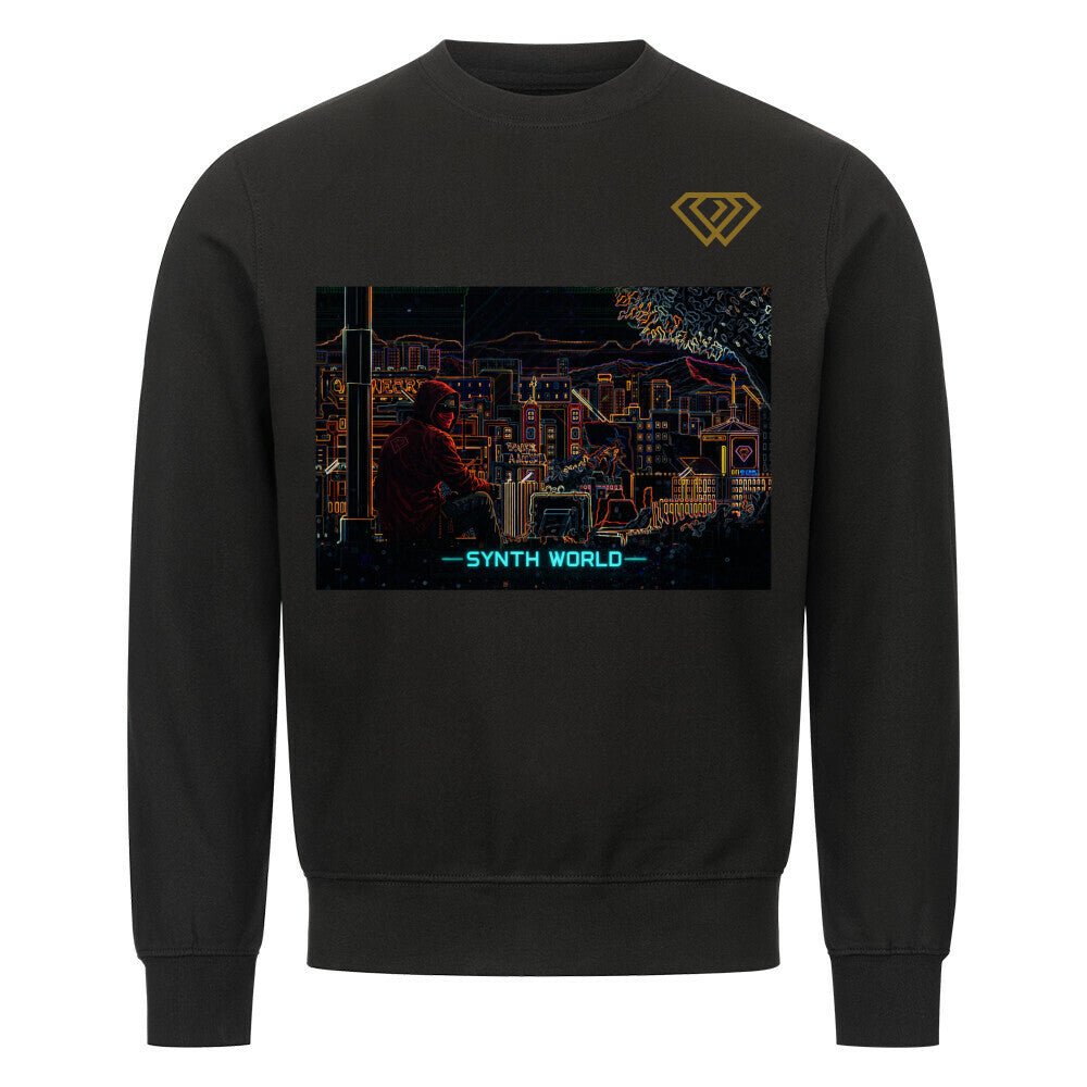 Streetwear Sweatshirt Unisex – SYNTH WORLD (HD01) - Hustler Design