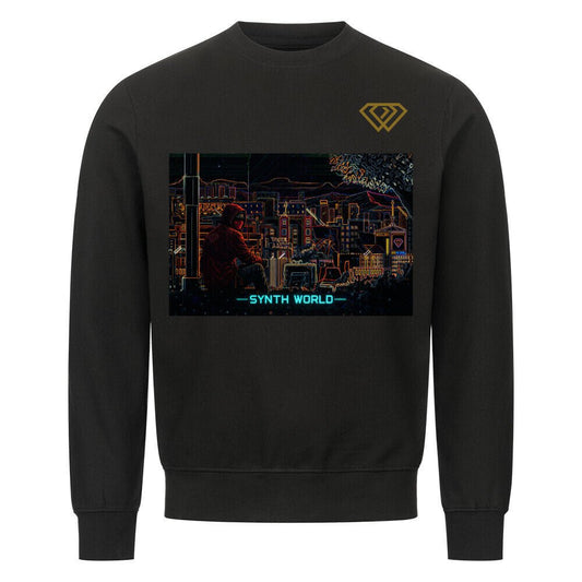 Streetwear Sweatshirt Unisex – SYNTH WORLD (HD01) - Hustler Design