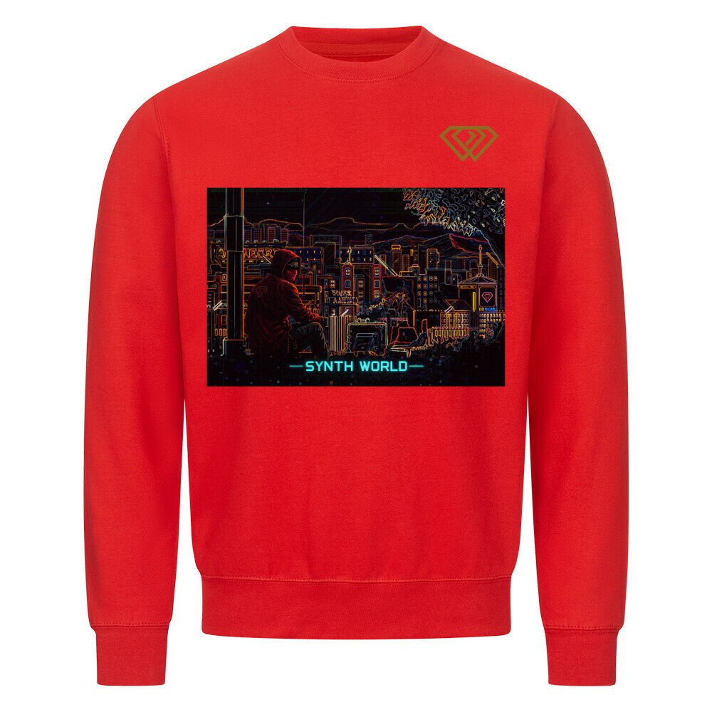 Streetwear Sweatshirt Unisex – SYNTH WORLD (HD01) - Hustler Design