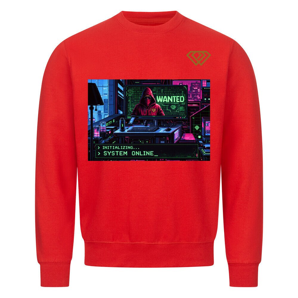 Streetwear Sweatshirt Unisex – SYSTEM ONLINE (HD01) - Hustler Design