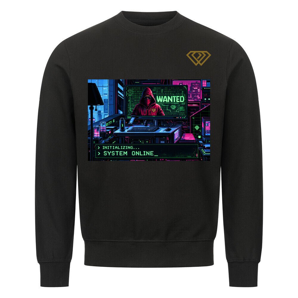Streetwear Sweatshirt Unisex – SYSTEM ONLINE (HD01) - Hustler Design