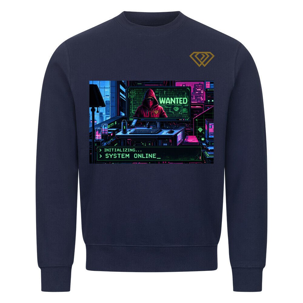 Streetwear Sweatshirt Unisex – SYSTEM ONLINE (HD01) - Hustler Design