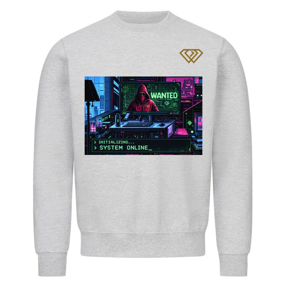 Streetwear Sweatshirt Unisex – SYSTEM ONLINE (HD01) - Hustler Design