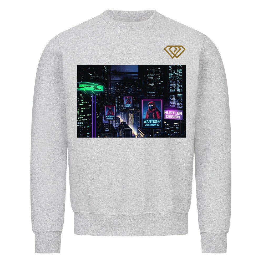 Streetwear Sweatshirt Unisex – WANTED//UNKOWN ID (HD01) - Hustler Design