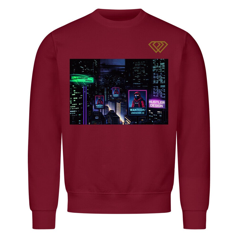Streetwear Sweatshirt Unisex – WANTED//UNKOWN ID (HD01) - Hustler Design