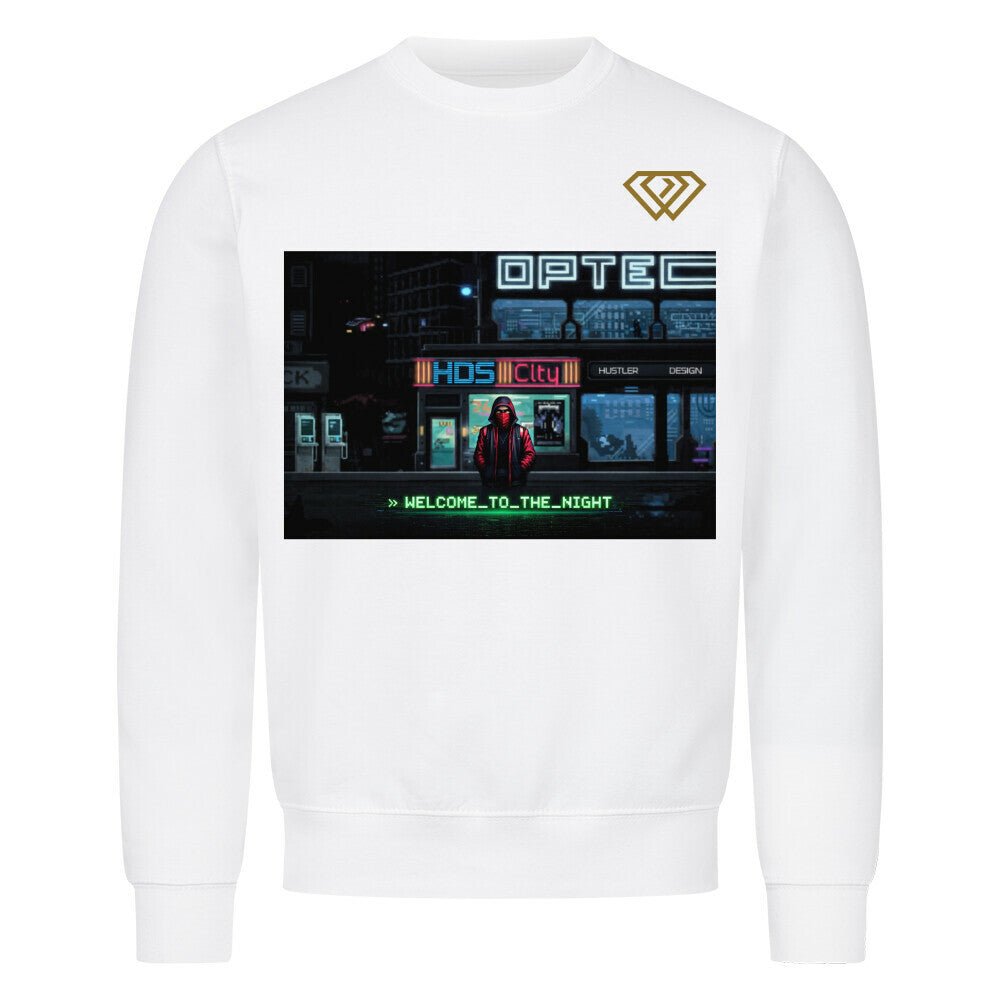 Streetwear Sweatshirt Unisex – WELCOME TO THE NIGHT (HD01) - Hustler Design