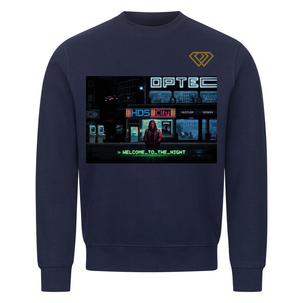 Streetwear Sweatshirt Unisex – WELCOME TO THE NIGHT (HD01) - Hustler Design