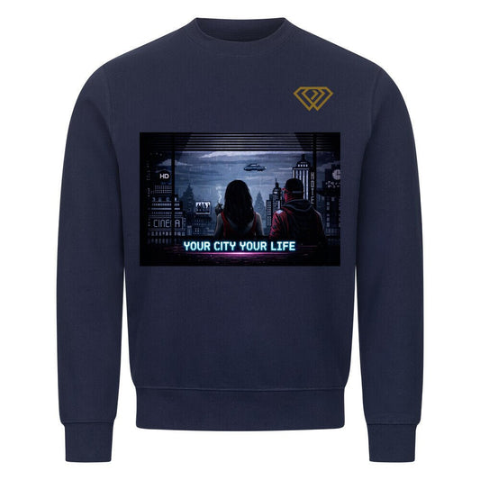 Streetwear Sweatshirt Unisex – YOUR CITY YOUR LIFE (HD01) - Hustler Design