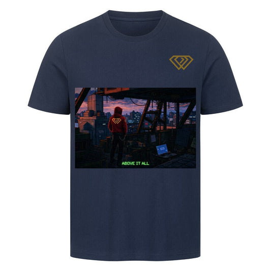 Streetwear T-Shirt Unisex – ABOVE IT ALL (HD1) - Hustler Design