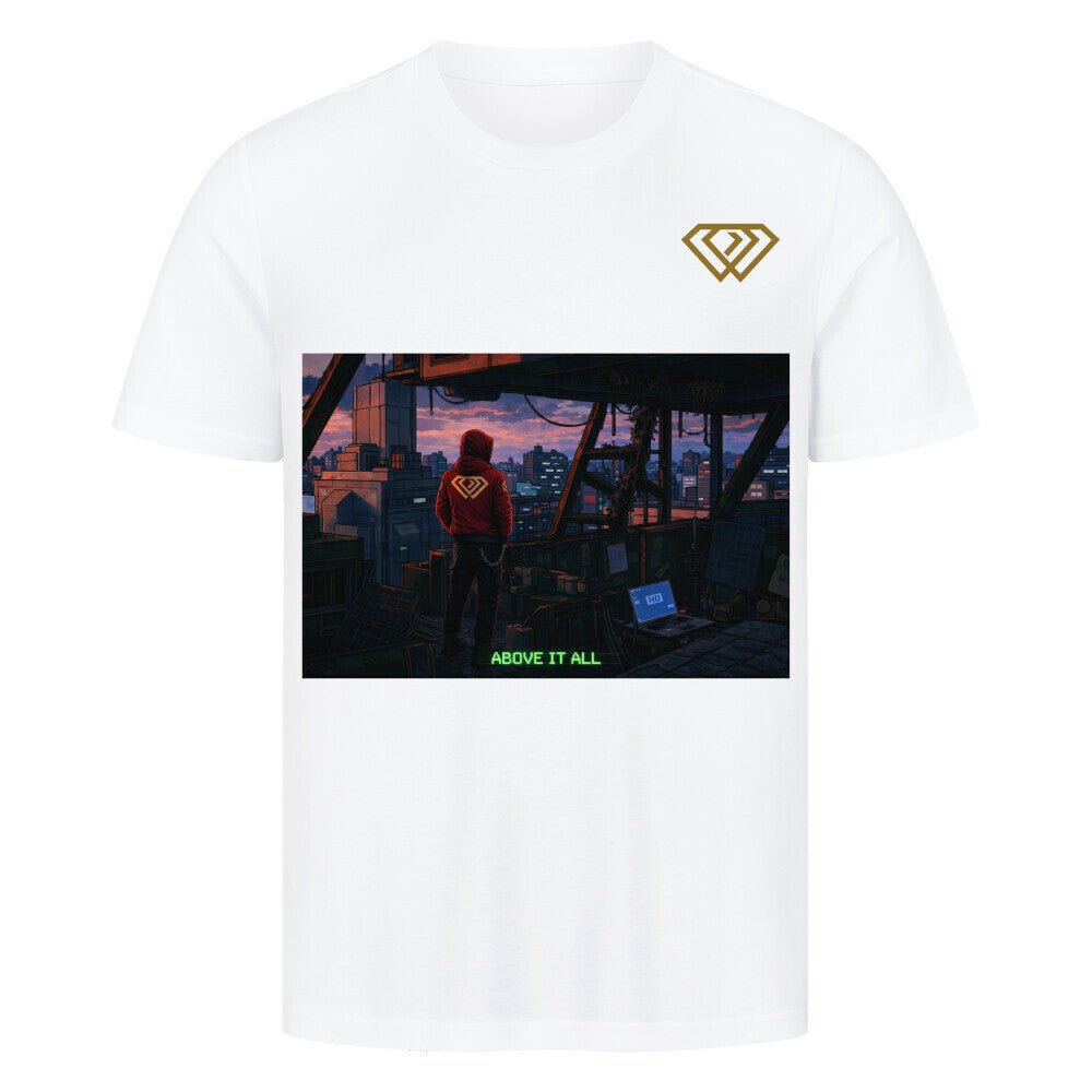 Streetwear T-Shirt Unisex – ABOVE IT ALL (HD1) - Hustler Design