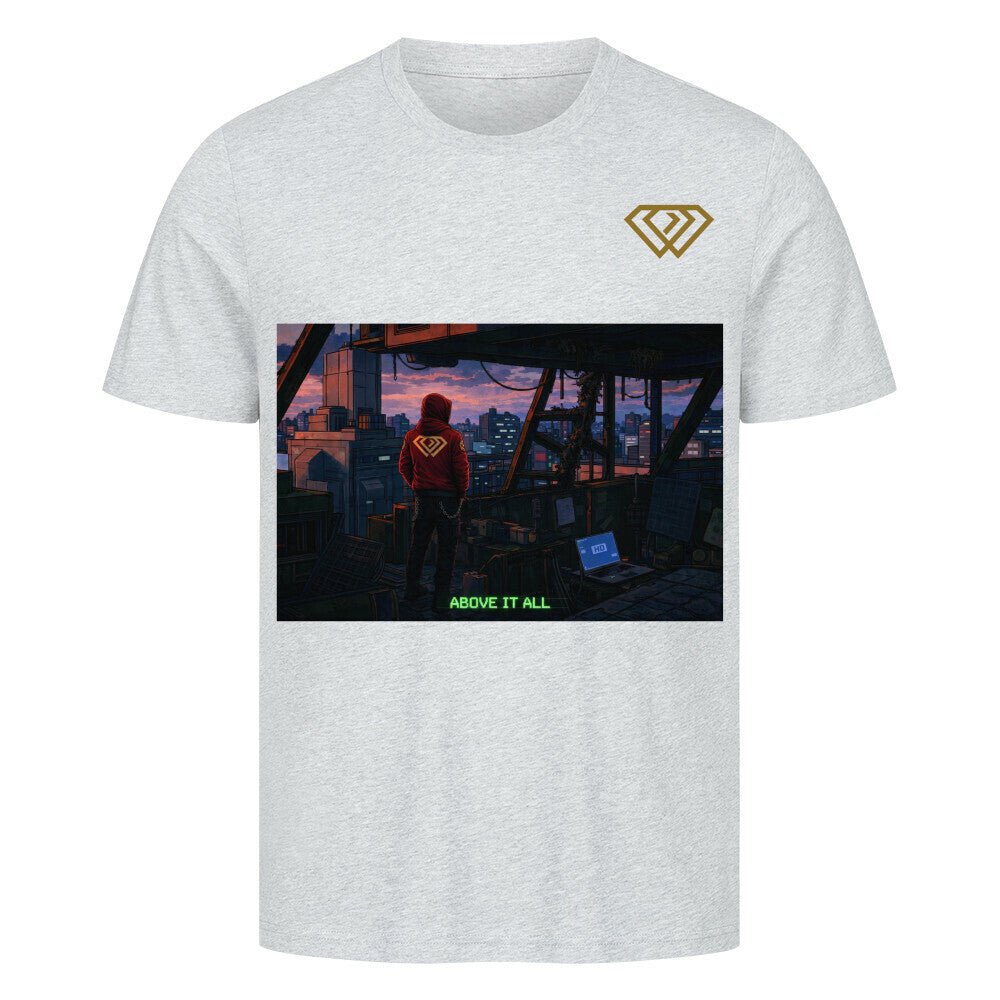 Streetwear T-Shirt Unisex – ABOVE IT ALL (HD1) - Hustler Design