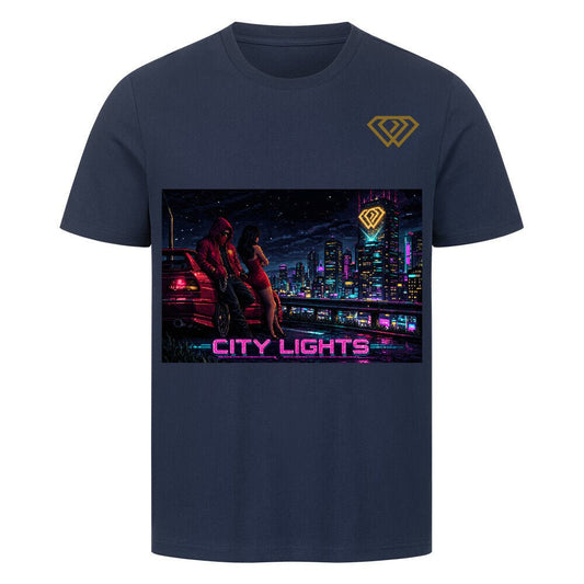 Streetwear T-Shirt Unisex – CITY LIGHTS /001 (HD1) - Hustler Design