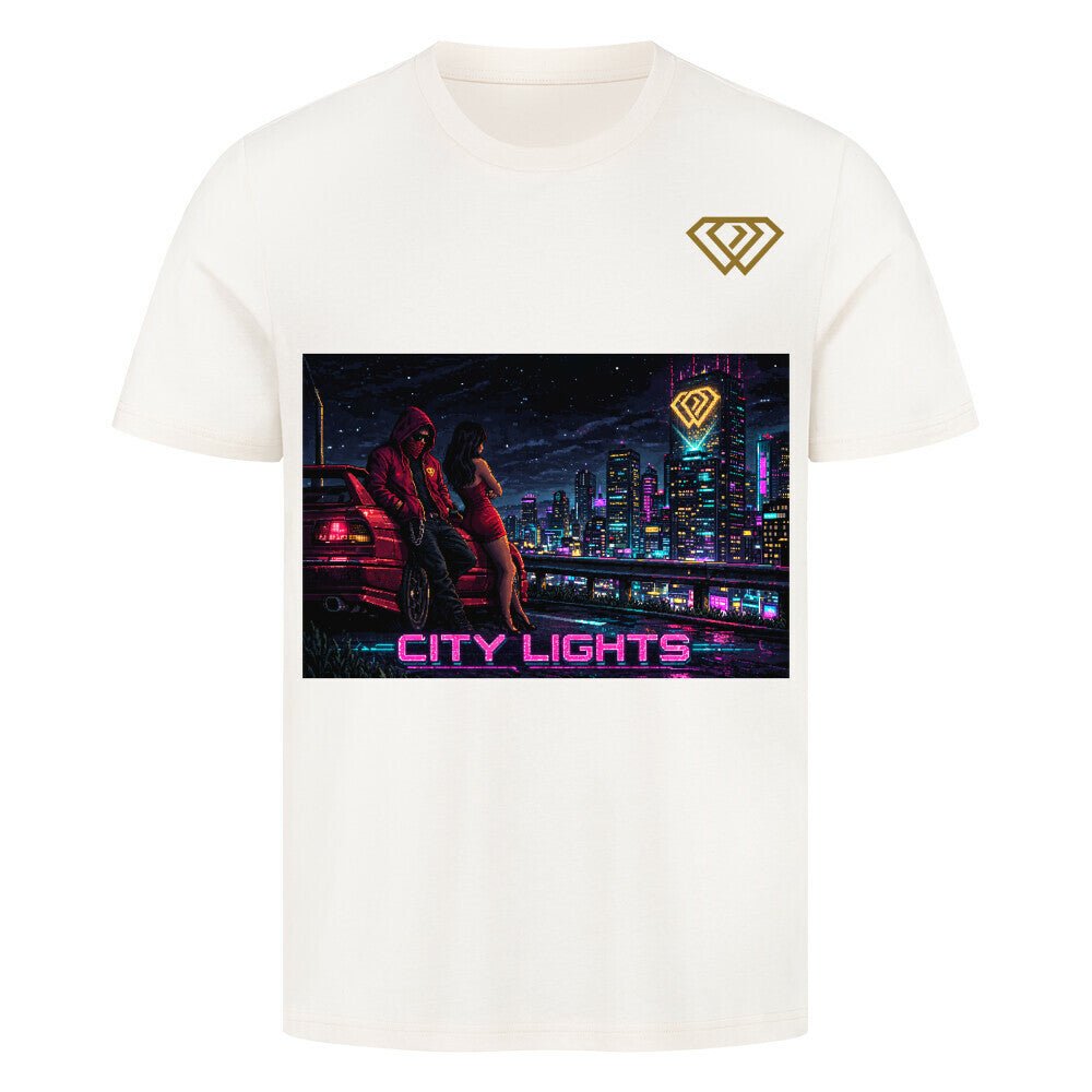 Streetwear T-Shirt Unisex – CITY LIGHTS /001 (HD1) - Hustler Design