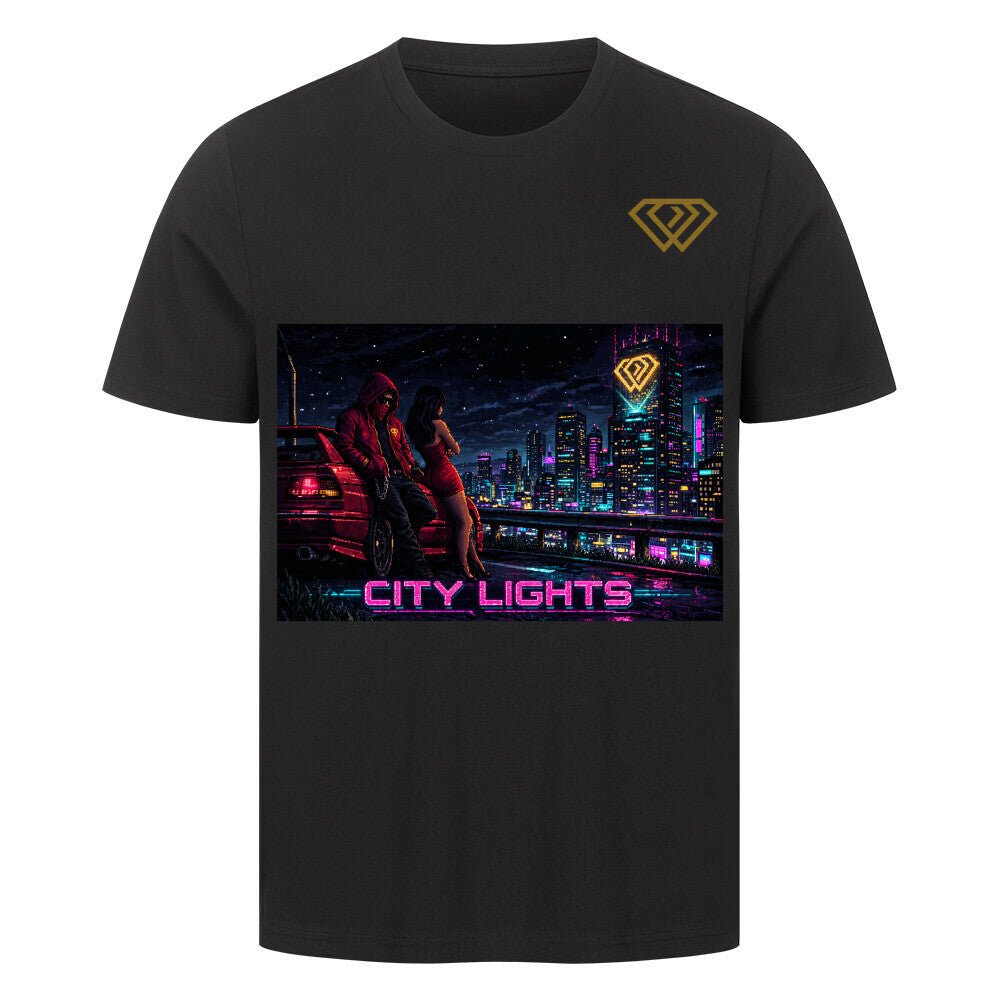Streetwear T-Shirt Unisex – CITY LIGHTS /001 (HD1) - Hustler Design