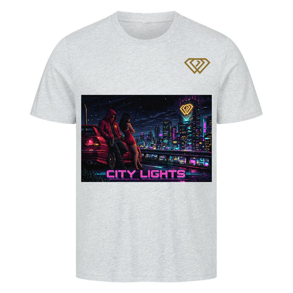Streetwear T-Shirt Unisex – CITY LIGHTS /001 (HD1) - Hustler Design