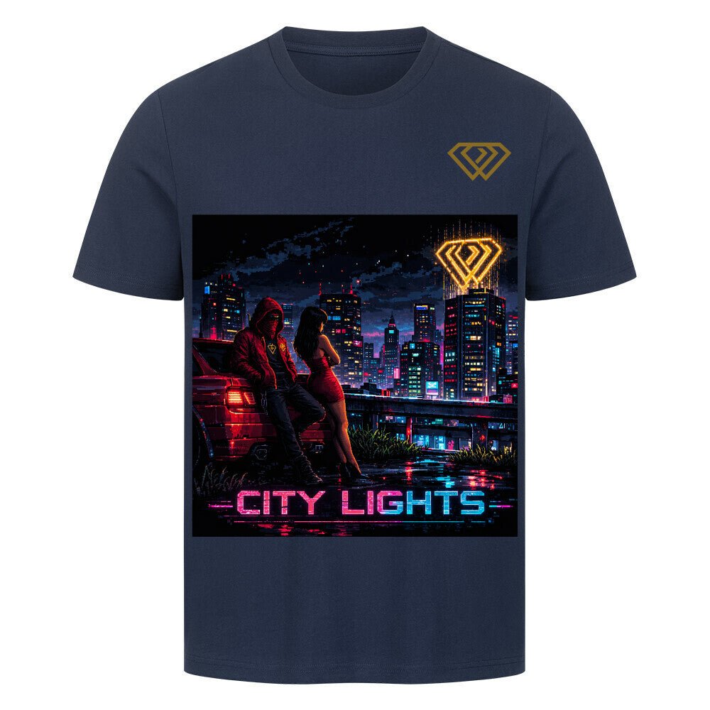 Streetwear T-Shirt Unisex – CITY LIGHTS (HD1) - Hustler Design