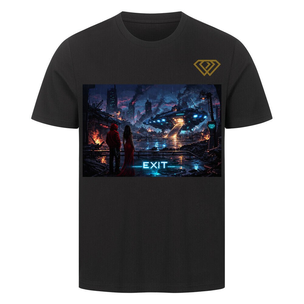 Streetwear T-Shirt Unisex – EXIT (HD1) - Hustler Design