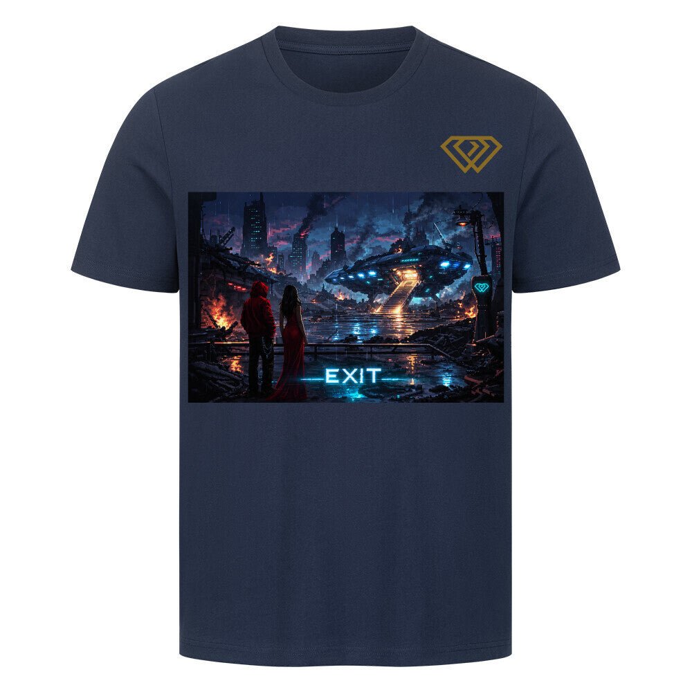 Streetwear T-Shirt Unisex – EXIT (HD1) - Hustler Design