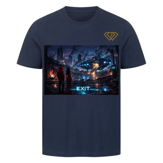 Streetwear T-Shirt Unisex – EXIT (HD1) - Hustler Design