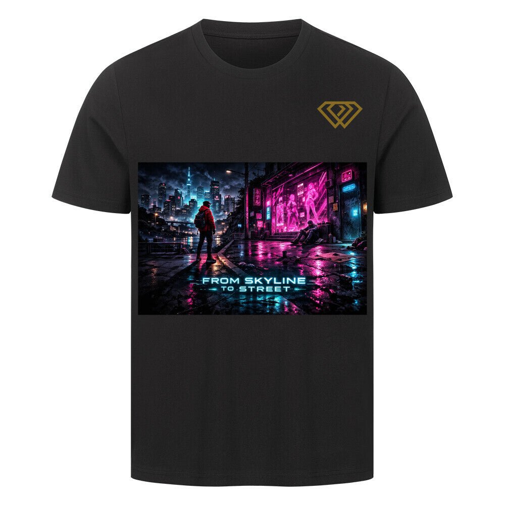 Streetwear T-Shirt Unisex – FROM SKYLINE TO STREET (HD1) - Hustler Design