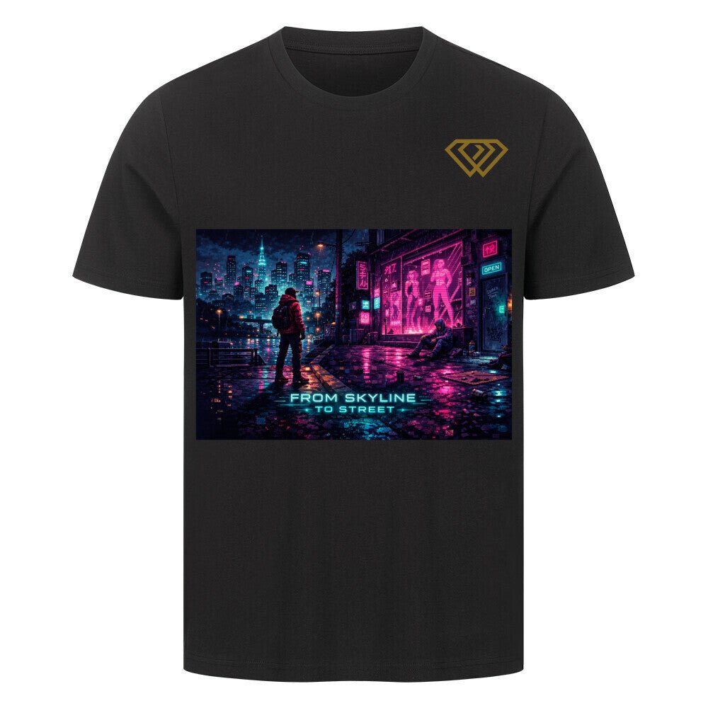 Streetwear T-Shirt Unisex – FROM SKYLINE TO STREET (HD1) - Hustler Design