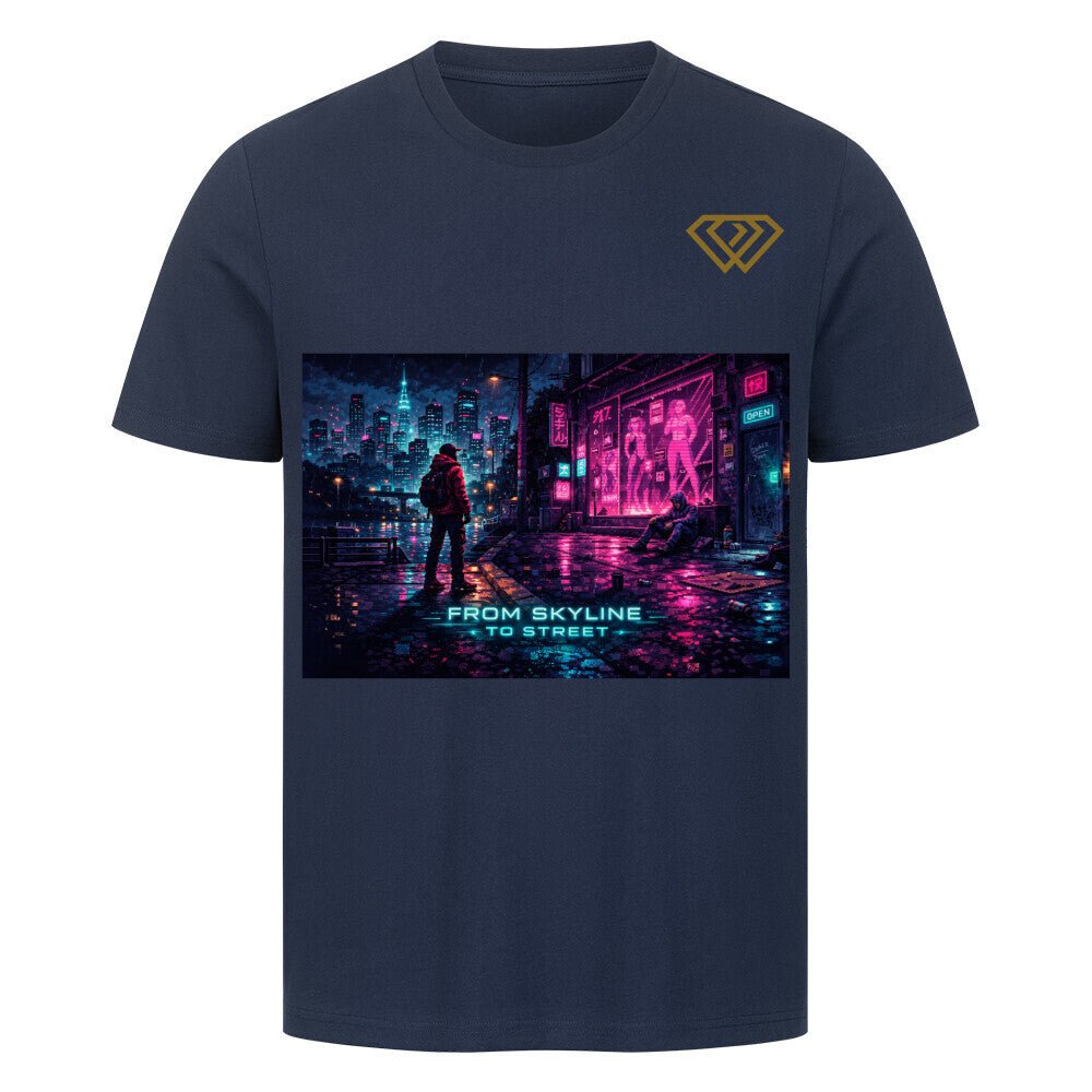 Streetwear T-Shirt Unisex – FROM SKYLINE TO STREET (HD1) - Hustler Design