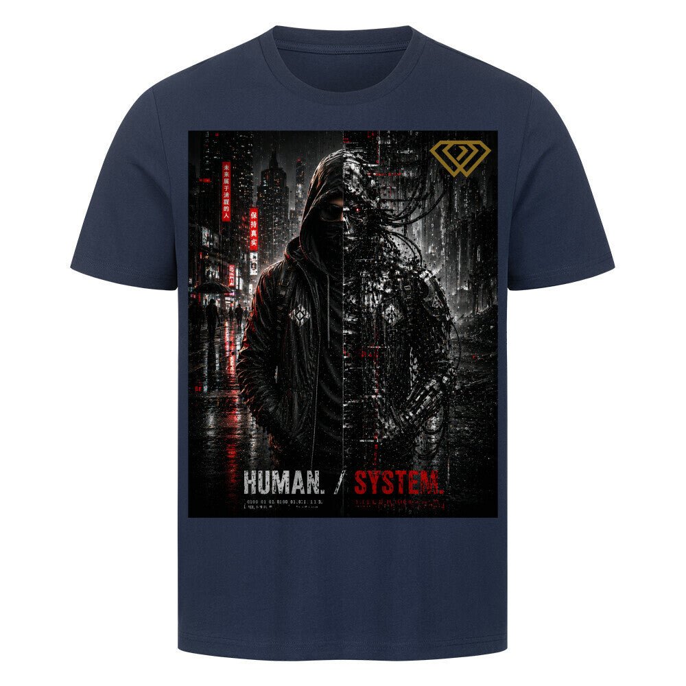 Streetwear T-Shirt Unisex – HUMAN/SYSTEM (HD3) - Hustler Design