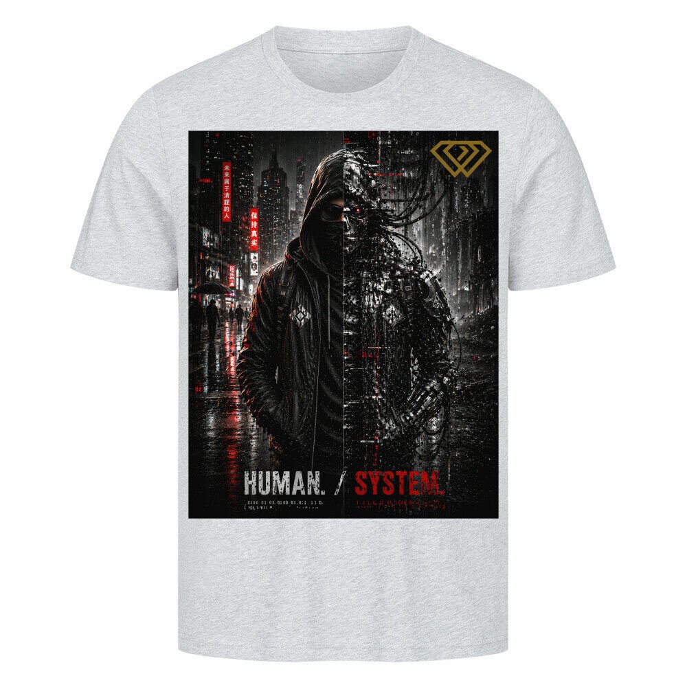 Streetwear T-Shirt Unisex – HUMAN/SYSTEM (HD3) - Hustler Design