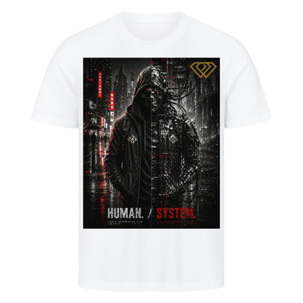 Streetwear T-Shirt Unisex – HUMAN/SYSTEM (HD3) - Hustler Design