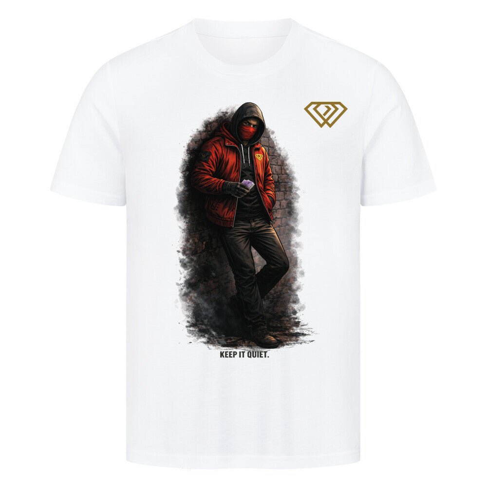 Streetwear T-Shirt Unisex – KEEP IT QUIET (HD3) - Hustler Design