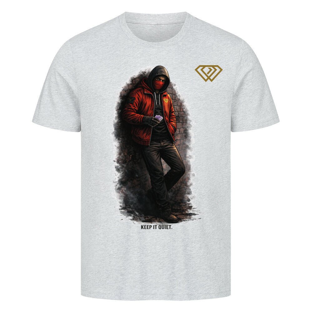 Streetwear T-Shirt Unisex – KEEP IT QUIET (HD3) - Hustler Design