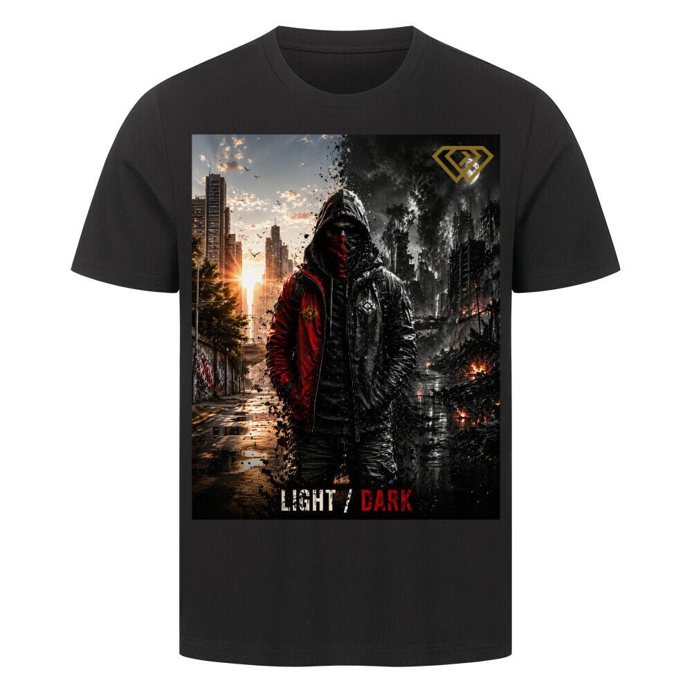 Streetwear T-Shirt Unisex – LIGHT/DARK (HD3) - Hustler Design