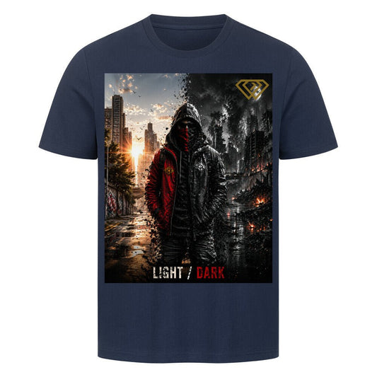 Streetwear T-Shirt Unisex – LIGHT/DARK (HD3) - Hustler Design