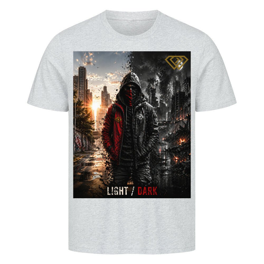 Streetwear T-Shirt Unisex – LIGHT/DARK (HD3) - Hustler Design