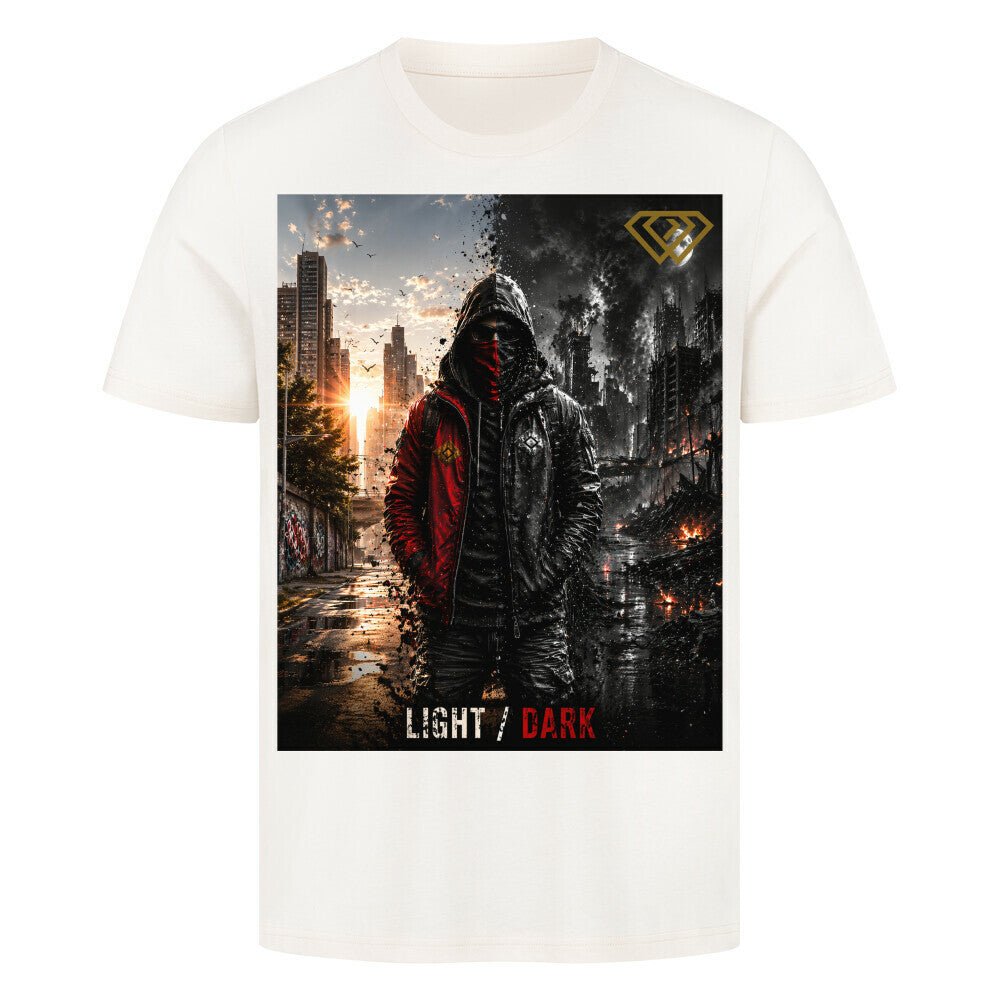 Streetwear T-Shirt Unisex – LIGHT/DARK (HD3) - Hustler Design