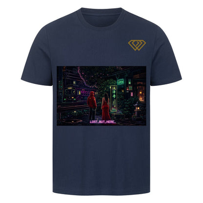 Streetwear T-Shirt Unisex – LOST BUT HERE (HD1) - Hustler Design