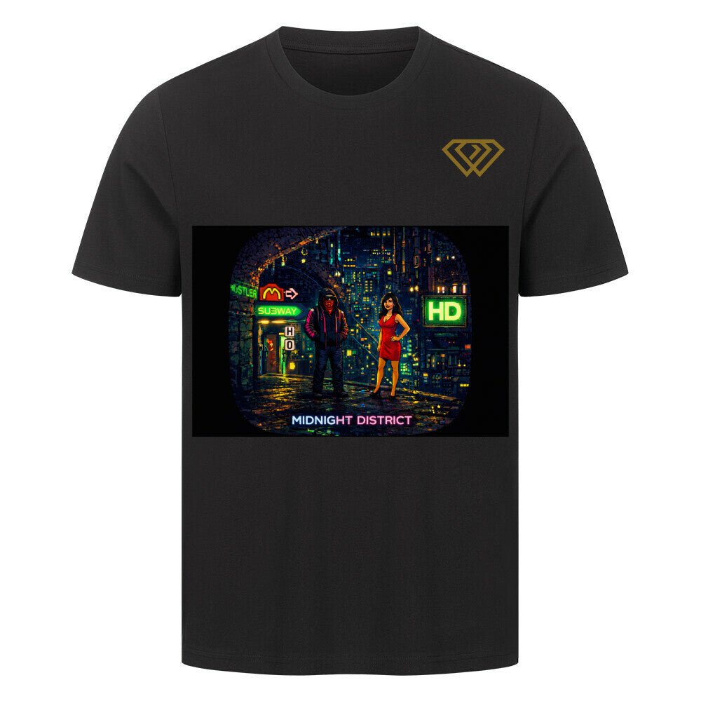 Streetwear T-Shirt Unisex – MIDNIGHT DISTRICT (HD1) - Hustler Design
