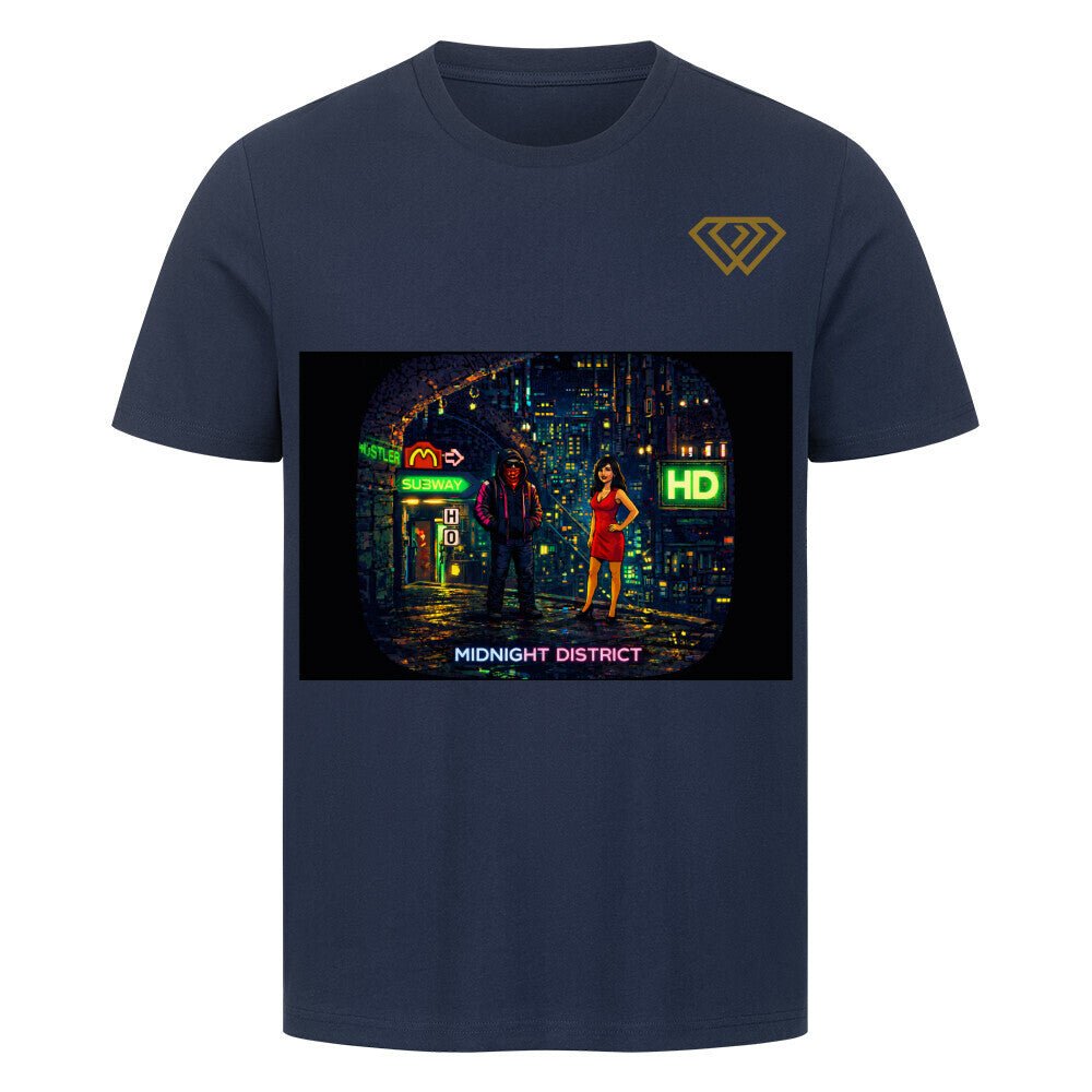 Streetwear T-Shirt Unisex – MIDNIGHT DISTRICT (HD1) - Hustler Design