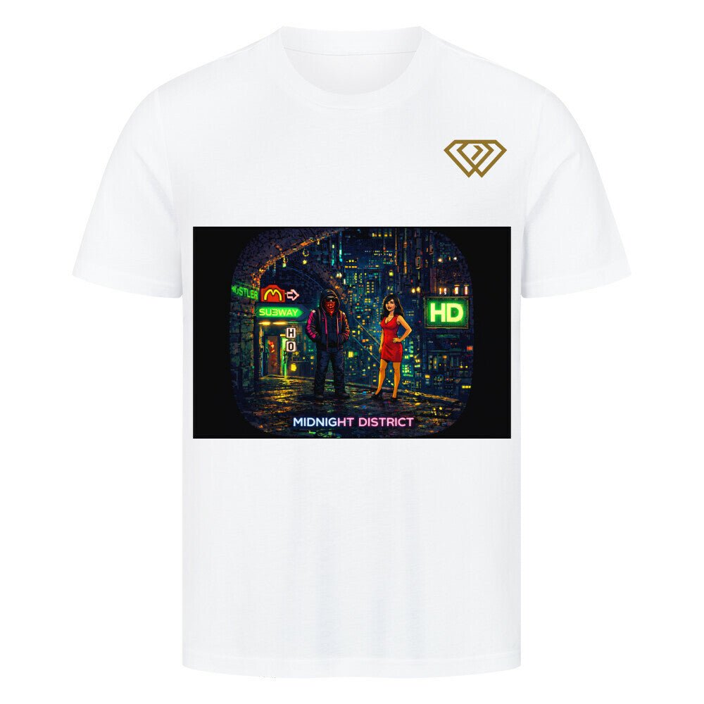 Streetwear T-Shirt Unisex – MIDNIGHT DISTRICT (HD1) - Hustler Design