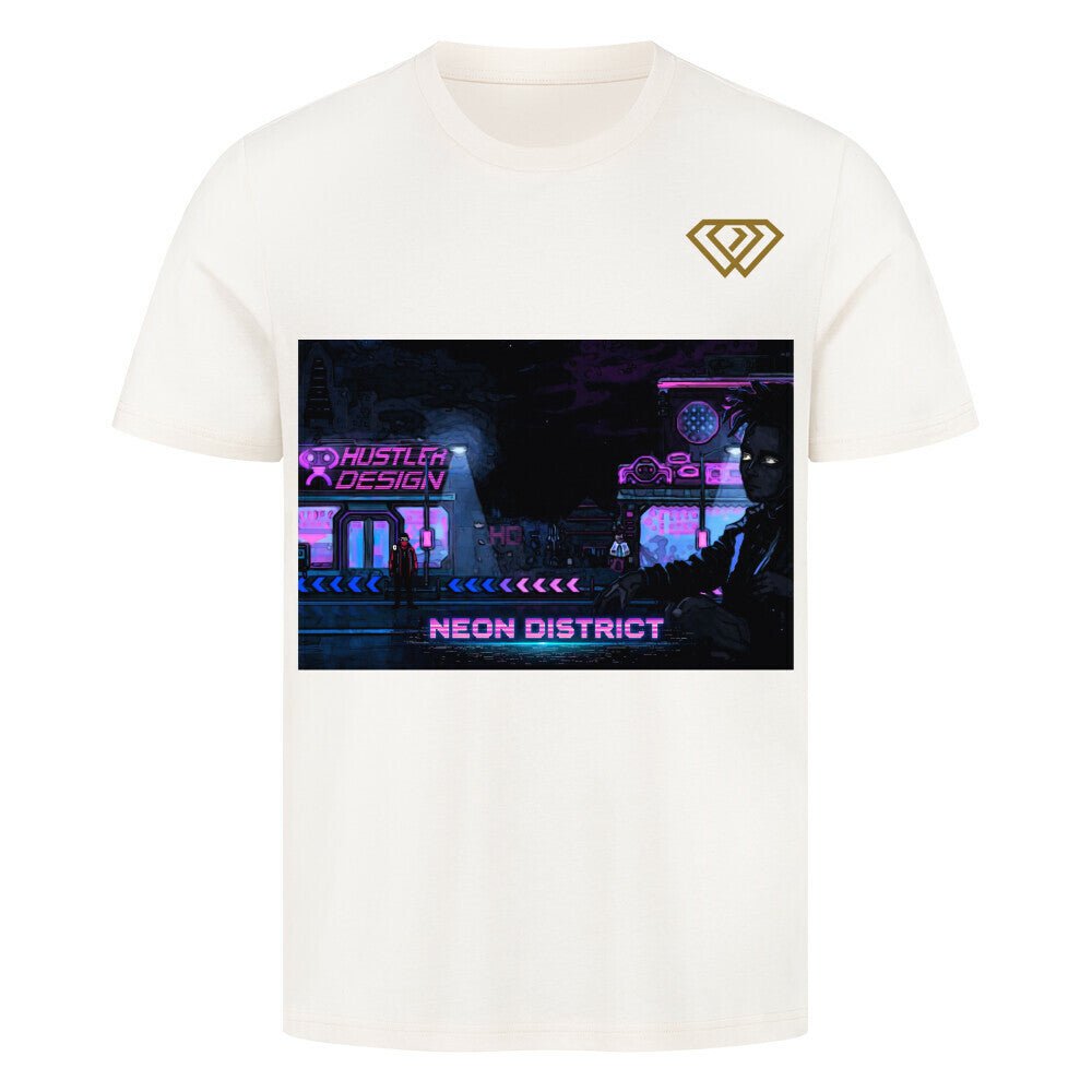 Streetwear T-Shirt Unisex – NEON DISTRICT (HD1) - Hustler Design