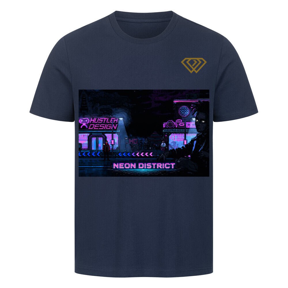 Streetwear T-Shirt Unisex – NEON DISTRICT (HD1) - Hustler Design