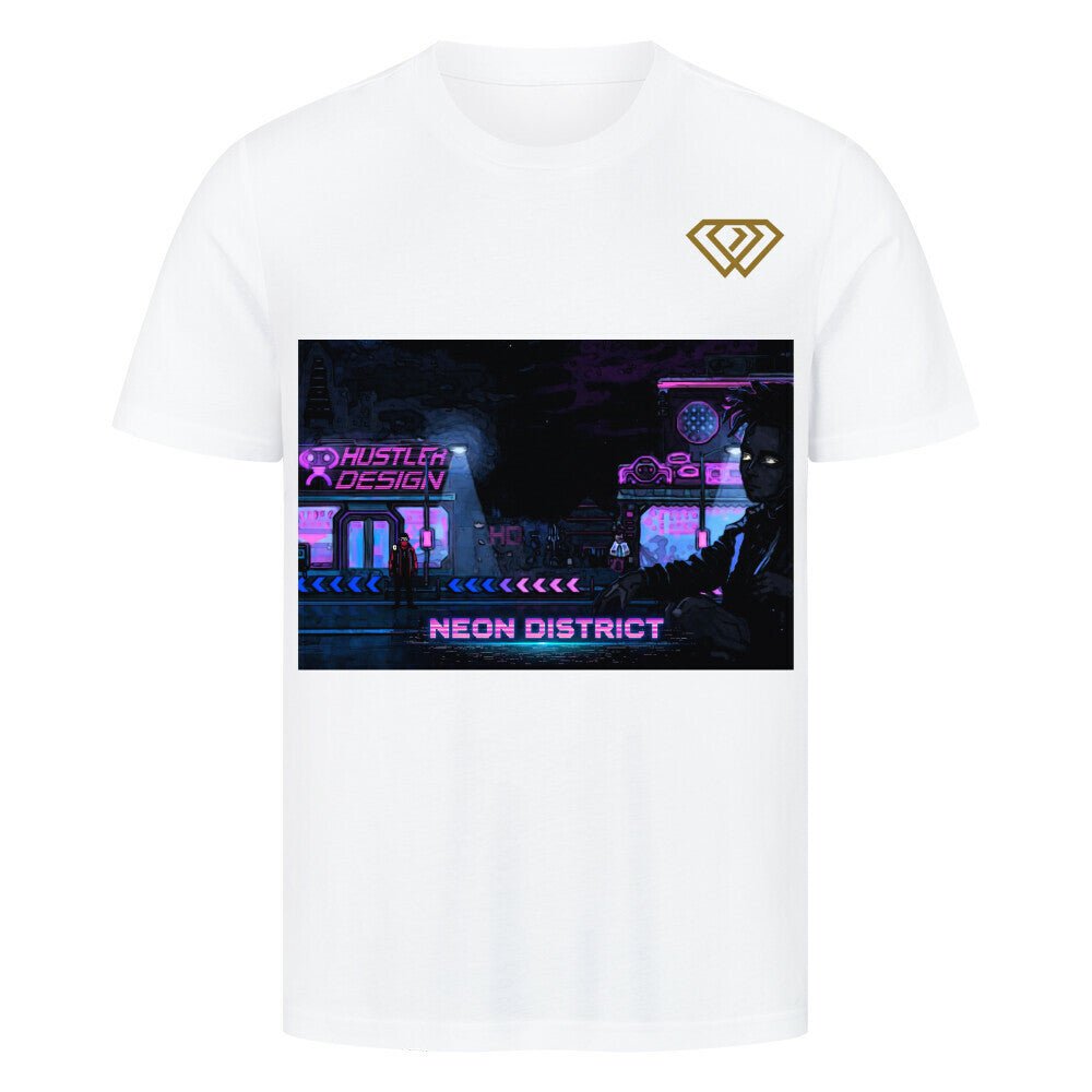 Streetwear T-Shirt Unisex – NEON DISTRICT (HD1) - Hustler Design