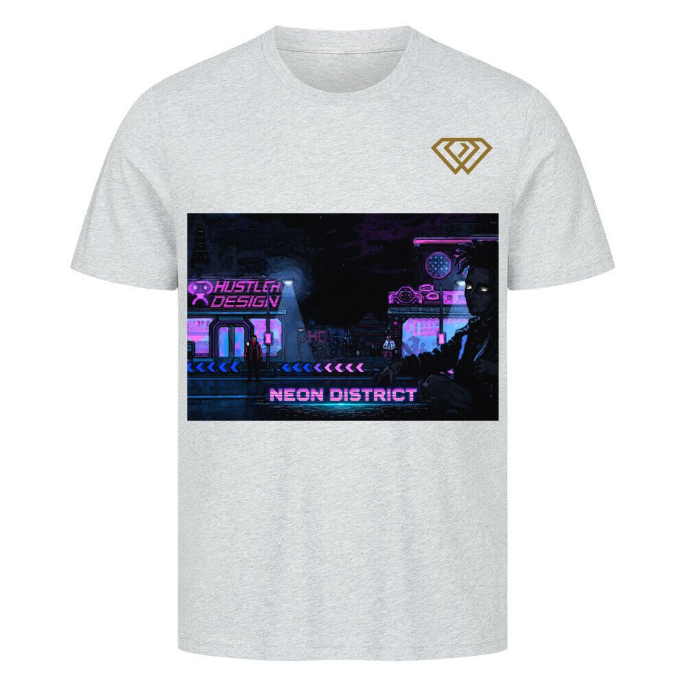 Streetwear T-Shirt Unisex – NEON DISTRICT (HD1) - Hustler Design