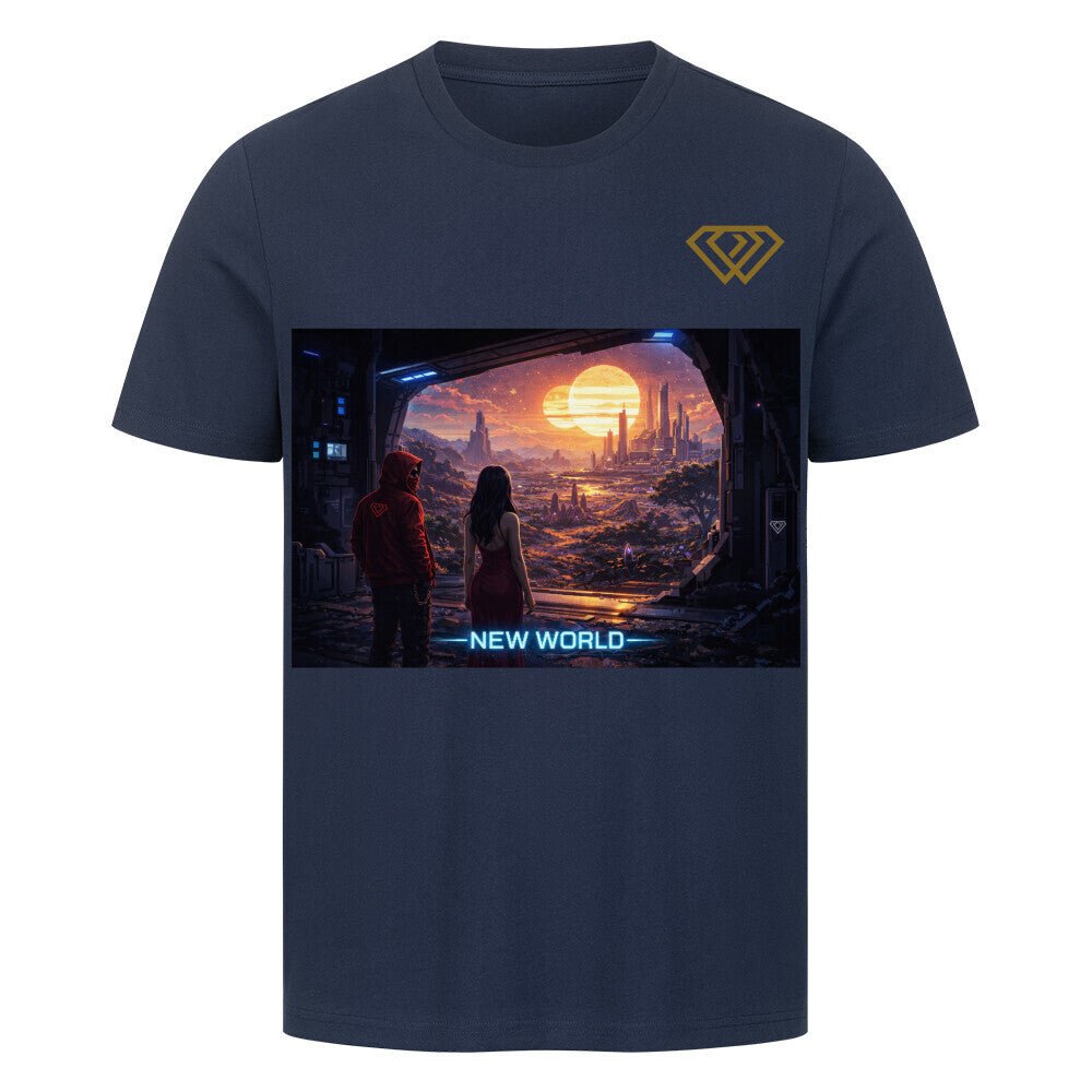 Streetwear T-Shirt Unisex – NEW WORLD (HD1) - Hustler Design