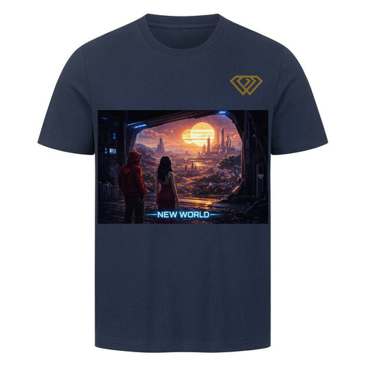 Streetwear T-Shirt Unisex – NEW WORLD (HD1) - Hustler Design