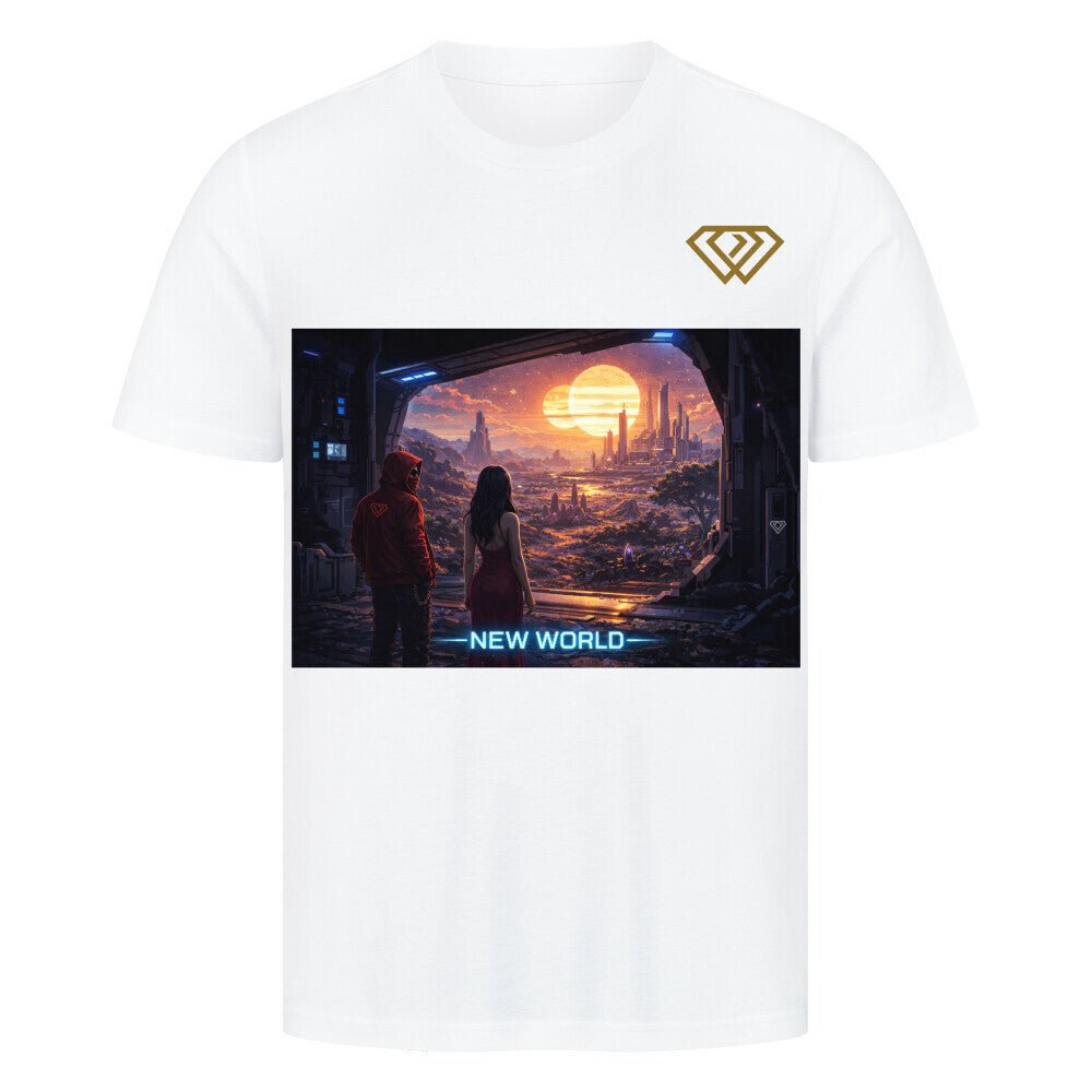 Streetwear T-Shirt Unisex – NEW WORLD (HD1) - Hustler Design